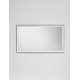 Sandy Black & Inner White Aluminium & Glass LED 36Watt 220-240Volt 1026Lm IP44 4000K Touch Switch No Frosting L:70 W:3.5 H:120 