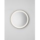 Sandy Black & Inner White Aluminium & Glass LED 20Watt 220-240Volt 682Lm IP44 4000K Touch Switch No Frosting D:60 W:3.5 cm 