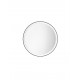 Sandy Black & Inner White Aluminium & Glass LED 29Watt 220-240Volt 977Lm IP44 4000K Touch Switch No Frosting D:80 W:3.5 cm 