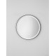 Sandy Black & Inner White Aluminium & Glass LED 29Watt 220-240Volt 977Lm IP44 4000K Touch Switch No Frosting D:80 W:3.5 cm 