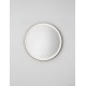 Sandy Black & Inner White Aluminium & Glass LED 29Watt 220-240Volt 977Lm IP44 4000K Touch Switch No Frosting D:80 W:3.5 cm 
