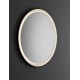 Sandy Black & Inner White Aluminium & Glass LED 29Watt 220-240Volt 977Lm IP44 4000K Touch Switch No Frosting D:80 W:3.5 cm 