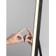 Sandy Black & Inner White Aluminium & Glass LED 42Watt 220-240Volt 1012Lm IP44 4000K Touch Switch Cable Length: 240 cm L:75 W