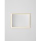 Anodized Gold Aluminium & Glass LED 38Watt 220-240Volt 2488Lm IP44 4000K Touch Switch No Frosting L:60 W:5.5 H:80 cm 