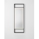 Anodized Black Aluminium & Glass LED 37Watt 220-240Volt 385Lm IP44 4000K Touch Switch No Frosting L:40 W:5 H:120 cm 