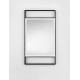 Anodized Black Aluminium & Glass LED 41Watt 220-240Volt 426Lm IP44 4000K Touch Switch No Frosting L:60 W:5 H:106 cm 