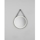 Sandy Black Steel & Glass & Black Strap LED 29Watt 220-240Volt 701Lm IP44 4000K Touch Switch No Frosting D:64 W:4 H:85 cm 
