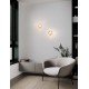 Antique Brass, Gold Metal & Blown Clear Glass LED G9 1x5 Watt 100-240 Volt IP20 bulb excluded D: 17 H: 12 cm