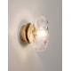 Antique Brass, Gold Metal & Blown Clear Glass LED G9 1x5 Watt 100-240 Volt IP20 bulb excluded D: 17 H: 12 cm 