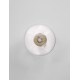 Antique Brass, Gold Metal & Blown Clear Glass LED G9 1x5 Watt 100-240 Volt IP20 bulb excluded D: 22 H: 14 cm 