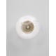 Antique Brass, Gold Metal & Blown Clear Glass LED G9 1x5 Watt 100-240 Volt IP20 bulb excluded D: 26 H: 14,6 cm 