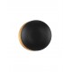 Sandy Black Aluminium Outside Gold leaf Aluminium Inside LED 6Watt 420Lm 220-240 Volt 3000K IP20 D:20 W:13,5 H:20 cm 