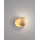 Gold Leaf Aluminium LED 6 Watt 220-240 Volt 420Lm 3000K IP20 D:20 W:13,5 H:20cm 