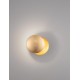 Gold Leaf Aluminium LED 6 Watt 220-240 Volt 420Lm 3000K IP20 D:20 W:13,5 H:20cm 