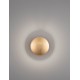 Gold Leaf Aluminium LED 6 Watt 220-240 Volt 420Lm 3000K IP20 D:20 W:13,5 H:20cm 