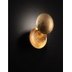 Gold Leaf Aluminium LED 6 Watt 220-240 Volt 420Lm 3000K IP20 D:20 W:13,5 H:20cm 