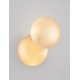 Gold Leaf Aluminium LED 6 Watt 220-240 Volt 420Lm 3000K IP20 D:20 W:13,5 H:20cm 