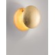 Gold Leaf Aluminium LED 6 Watt 220-240 Volt 420Lm 3000K IP20 D:20 W:13,5 H:20cm 