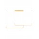 Triac Dimmable Brass Gold Aluminium LED 40 Watt 230 Volt 2856Lm 3000K IP20 L:150 H:120cm 