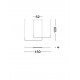 Triac Dimmable Brass Gold Aluminium LED 40 Watt 230 Volt 2856Lm 3000K IP20 L:150 H:120cm 