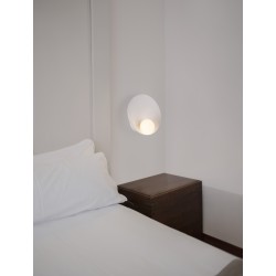 Sandy White Steel & Opal Glass LED G9 1x5 Watt 100-240 Volt IP20 Bulb Excluded D:23 W:12 H:23cm 