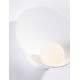 Sandy White Steel & Opal Glass LED G9 1x5 Watt 100-240 Volt IP20 Bulb Excluded D:23 W:12 H:23cm 