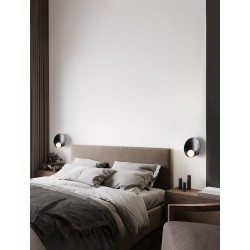 Sandy Black Steel & Opal Glass LED G9 1x5 Watt 100-240 Volt IP20 Bulb Excluded D:23 W:12 H:23cm 