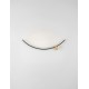 Gold Aluminium Base & Sandy Black Arm LED 14 Watt 220-240 Volt 880Lm 3000K IP20 L:62,5 W:6 H:14,5cm 