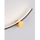 Gold Aluminium Base & Sandy Black Arm LED 14 Watt 220-240 Volt 880Lm 3000K IP20 L:62,5 W:6 H:14,5cm 
