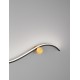 Gold Aluminium Base & Sandy Black Arm LED 14 Watt 220-240 Volt 880Lm 3000K IP20 L:65 W:6 H:13 cm 