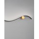 Gold Aluminium Base & Sandy Black Arm LED 14 Watt 220-240 Volt 880Lm 3000K IP20 L:65 W:6 H:13 cm 