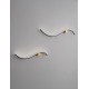 Gold Aluminium Base & Sandy Black Arm LED 14 Watt 220-240 Volt 880Lm 3000K IP20 L:65 W:6 H:13 cm 