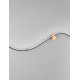 Gold Aluminium Base & Sandy Black Arm LED 20 Watt 220-240 Volt 1452Lm 3000K IP20 L:102 W:6 H:20 cm 