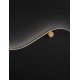 Gold Aluminium Base & Sandy Black Arm LED 20 Watt 220-240 Volt 1452Lm 3000K IP20 L:102 W:6 H:20 cm 