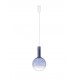 Triac Dimmable Blue Glass Gold Metal White Metal Base LED 6 Watt 220-240 Volt 754Lm 3000K IP20 D: 25 H: 170 cm 