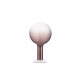 Triac Dimmable Brown Glass Gold Metal White Metal Base LED 3 Watt 220-240 Volt 341Lm 3000K IP20 D: 20 H: 36 cm 