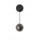 Sandy Black & Gold Metal Smoky Gray Glass LED 13 Watt 220-240Volt 1526Lm 3000K IP20 D: 15 W: 23 H: 52 cm 