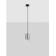 Matt Black Metal & Smoky Gray Glass LED 3 Watt 220-240Volt 478Lm 3000K IP20 D: 10 H: 150 cm 