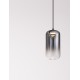 Matt Black Metal & Smoky Gray Glass LED 3 Watt 220-240Volt 478Lm 3000K IP20 D: 10 H: 150 cm 