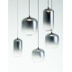 Matt Black Metal & Smoky Gray Glass LED 36 Watt 220-240Volt 3766Lm 3000K IP20 D: 82 H: 145 cm 