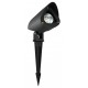 Sandy Black Aluminium & Glass LED 3 Watt 295,06Lm 3000K 220-240 Volt 50Hz Beam Angle 24o IP65 D: 4.5 W: 9 H: 21-26 cm 