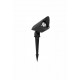 Sandy Black Aluminium & Glass LED 7 Watt 420Lm 3000K 220-240 Volt 50Hz Beam Angle 24o IP65 D: 6.5 W: 13 H: 24-31 cm 
