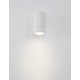 White ABS Glass Diffuser LED GU10 1x7 Watt Bulb Excluded IP44 Light Down D: 6 W: 8.5 H: 12 cm 