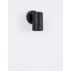 Black ABS Glass Diffuser LED GU10 1x7 Watt Bulb Excluded IP44 Light Down D: 6 W: 8.5 H: 12 cm 