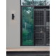 Black ABS Glass Diffuser LED GU10 2x7 Watt Bulb Excluded IP44 Light Up & Down D: 8 W: 8.5 H: 16 cm 