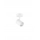 Sandy White Aluminium LED GU10 1x10 Watt 100-240Volt IP44 bulb excluded D: 12 W: 8 H: 13 cm 
