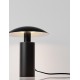 Matt Black Metal LED 5 Watt 220-240Volt 264Lm 3000K IP20 Switch On/Off D: 20 H: 22.5 cm 