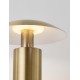 Antique Brass Gold Metal LED 5 Watt 220-240Volt 264Lm 3000K IP20 Switch On/Off D: 20 H: 22.5 cm 