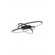 Triac Dimmable Matt Black Aluminium, Steel & Silicone LED 47 Watt 220-240Volt 1763Lm 3000K IP20 Switch On/Off L: 85 W: 62 H: