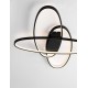Triac Dimmable Matt Black Aluminium, Steel & Silicone LED 47 Watt 220-240Volt 1763Lm 3000K IP20 Switch On/Off L: 85 W: 62 H: